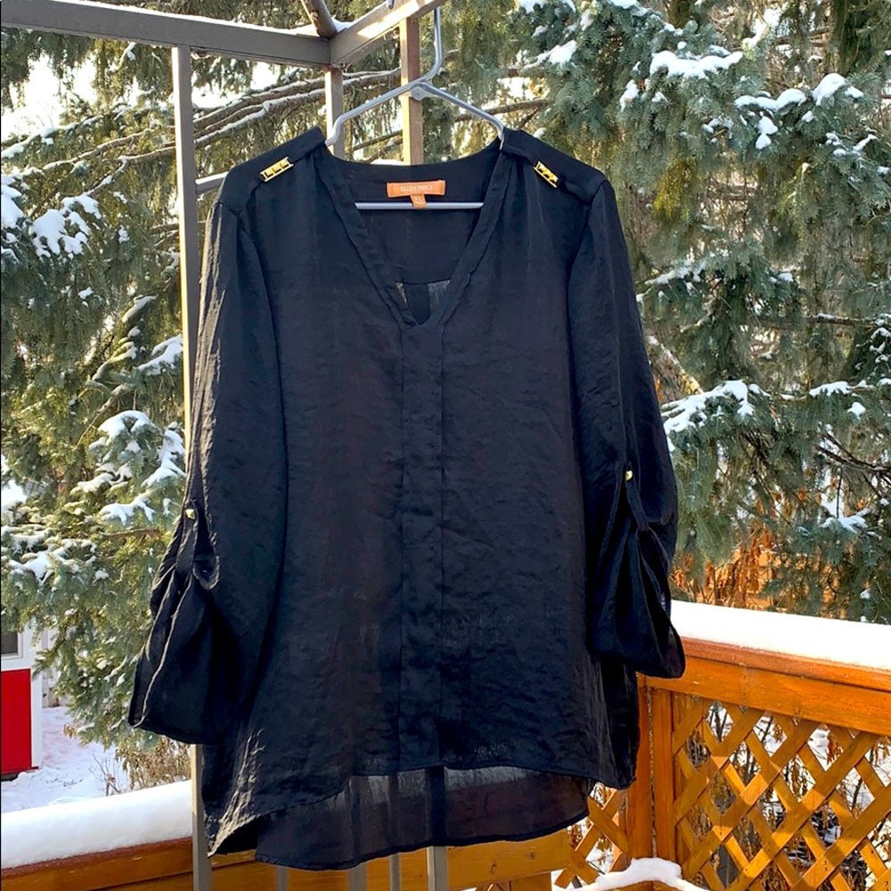 Ellen Tracy silk blouse